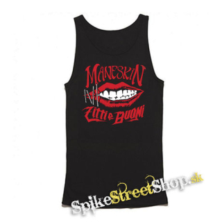 MANESKIN - Zitti E Buoni - Mens Vest Tank Top - čierne tielko