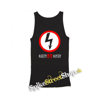 MARILYN MANSON - Mens Vest Tank Top - čierne tielko