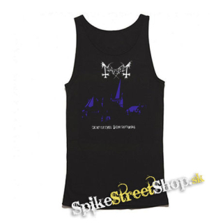 MAYHEM - De Mysteriis Dom Sathanas - Mens Vest Tank Top - čierne tielko