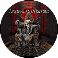 AVENGED SEVENFOLD - Throne Of King - odznak