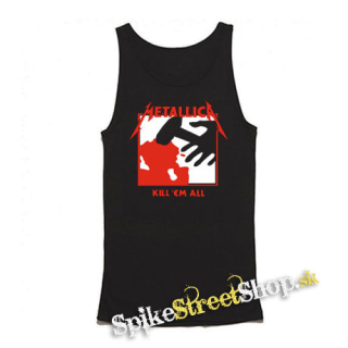 METALLICA - Kill Em All - Mens Vest Tank Top - čierne tielko