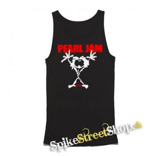 PEARL JAM - Alive Red Black - Mens Vest Tank Top - čierne tielko