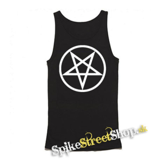 PENTAGRAM - Záporný - Mens Vest Tank Top - čierne tielko