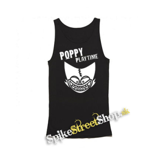 POPPY PLAYTIME - Logo Teeth smile - Mens Vest Tank Top - čierne tielko