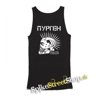 PURGEN - Mens Vest Tank Top - čierne tielko