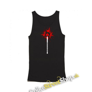 RAMMSTEIN - Logo Spiel - Mens Vest Tank Top - čierne tielko