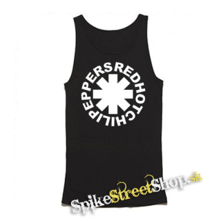 RED HOT CHILI PEPPERS - Asterix White - Mens Vest Tank Top - čierne tielko