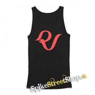 RED VELVET - Original Logo - Mens Vest Tank Top - čierne tielko