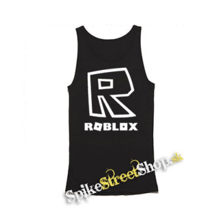 ROBLOX - Symbol & Znak - Mens Vest Tank Top - čierne tielko