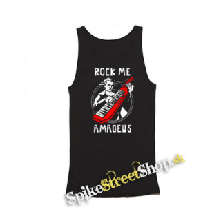 ROCK ME AMADEUS - Mens Vest Tank Top - čierne tielko