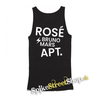 ROSÉ & BRUNO MARS - APT - Motive 1 - Mens Vest Tank Top - čierne tielko