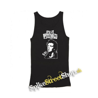 SEX PISTOLS - Sid Vicious - Mens Vest Tank Top - čierne tielko