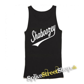 SHABOOZEY - Logo Singer - Mens Vest Tank Top - čierne tielko