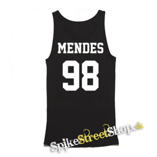 SHAWN MENDES - Mendes 98 - Mens Vest Tank Top - čierne tielko
