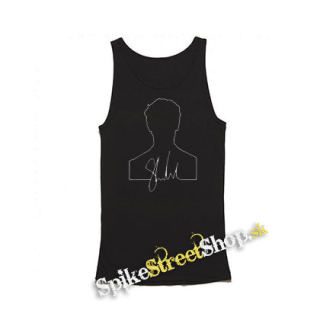 SHAWN MENDES - Signature - Mens Vest Tank Top - čierne tielko