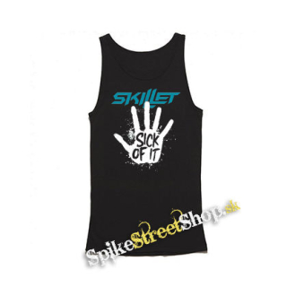 SKILLET - Sick Of It - Mens Vest Tank Top - čierne tielko