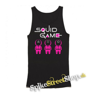 SQUID GAME - Characters - Mens Vest Tank Top - čierne tielko