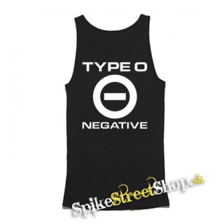 TYPE O NEGATIVE - Logo Crest - Mens Vest Tank Top - čierne tielko