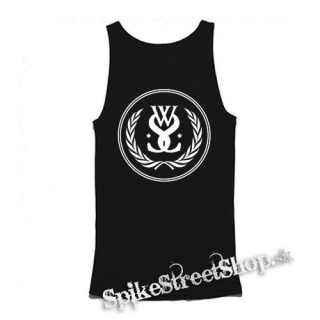 WHILE SHE SLEEPS - Znak - Mens Vest Tank Top - čierne tielko