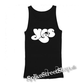 YES - Logo Progressive Rock Band Legend - Mens Vest Tank Top - čierne tielko