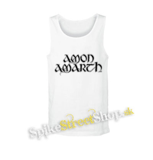 AMON AMARTH - Logo - biele pánske tielko