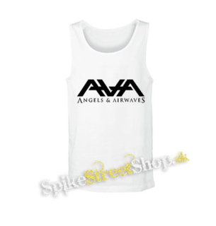 ANGELS AND AIRWAVES - Logo - biele pánske tielko