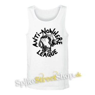 ANTI-NOWHERE LEAGUE - Logo - biele pánske tielko