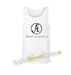 APOCALYPTICA - Logo Crest - biele pánske tielko
