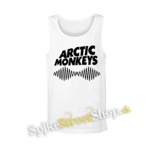 ARCTIC MONKEYS - Logo - biele pánske tielko