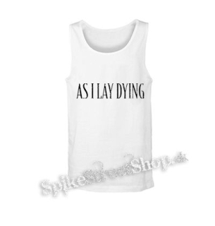 AS I LAY DYING - Logo - biele pánske tielko