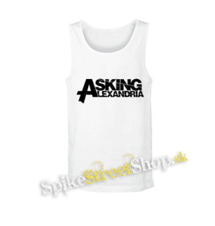 ASKING ALEXANDRIA - Logo - biele pánske tielko