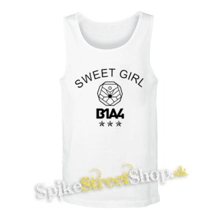B1A4 - Sweet Girl - biele pánske tielko
