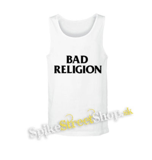 BAD RELIGION - Logo Band - biele pánske tielko