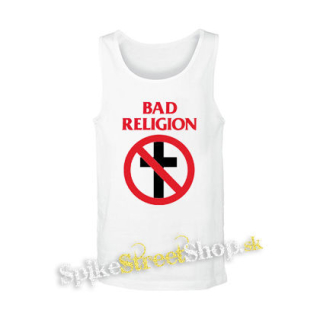 BAD RELIGION - Logo - biele pánske tielko
