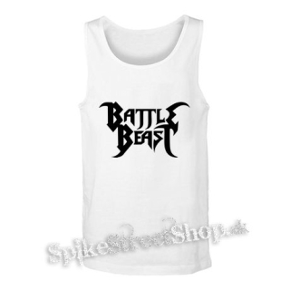 BATTLE BEAST - Logo - biele pánske tielko