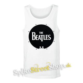 BEATLES - Drum Logo - biele pánske tielko