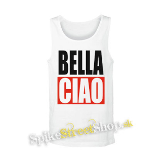 BELLA CIAO - biele pánske tielko