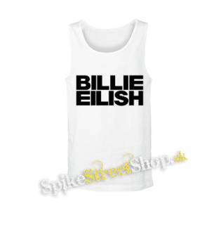 BILLIE EILISH - Logo Bold - biele pánske tielko