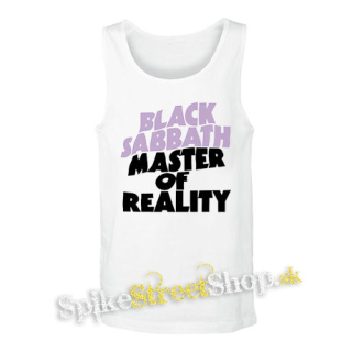 BLACK SABBATH - Master Of Reality - biele pánske tielko