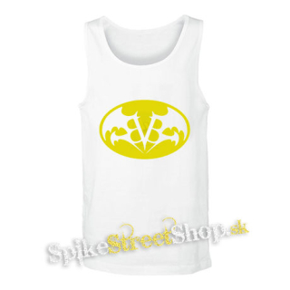 BLACK VEIL BRIDES - Batman Logo - biele pánske tielko