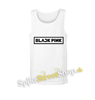 BLACKPINK - Logo - biele pánske tielko