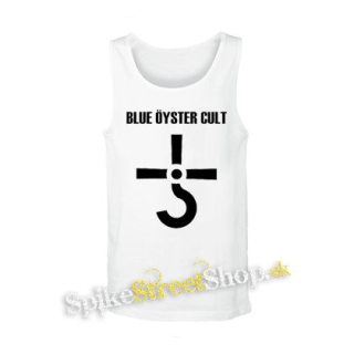 BLUE OYSTER CULT - Logo Crest - biele pánske tielko