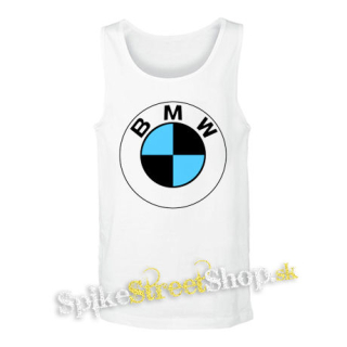 BMW - biele pánske tielko