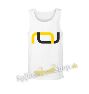 CALISTATIC - Yellow Logo Symbol - biele pánske tielko