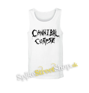 CANNIBAL CORPSE - Old School Logo White - biele pánske tielko