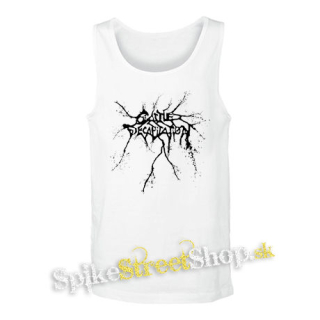 CATTLE DECAPITATION - Logo - biele pánske tielko