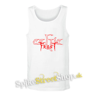 CELTIC FROST - Logo Red - biele pánske tielko