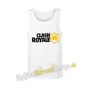 CLASH ROYALE - Logo - biele pánske tielko