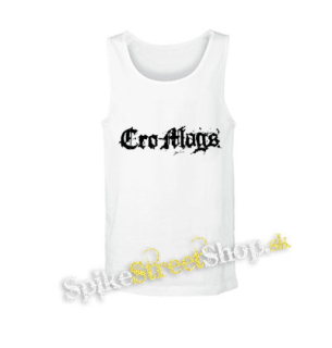 CRO-MAGS - Logo - biele pánske tielko