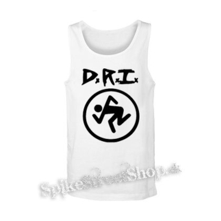 D.R.I. - Logo Symbol - biele pánske tielko